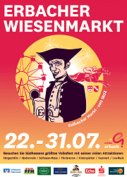 Wiesenmarkt Erbach 22.-31.07.