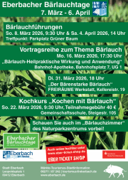 B&auml;rlauchtage 07.03.-06.04.