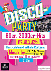 90er-2000er-Party 02.10.