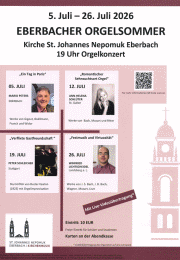 Orgelsommer 05.-26.07.