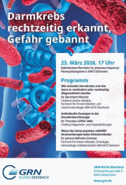 Infoabend Darmkrebs 23.03.